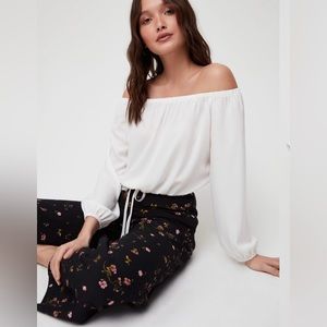 Aritzia BLACK Elanora Blouse